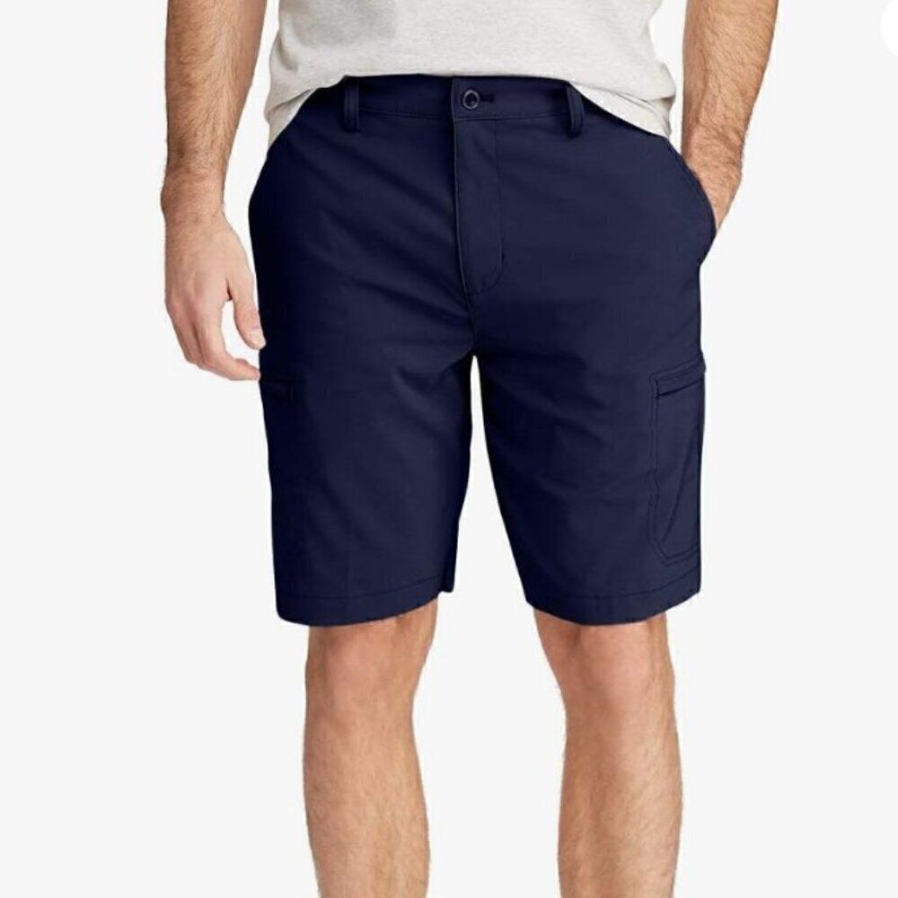 Chaps Performance Cargo Golf Shorts Blue Men's Size 40